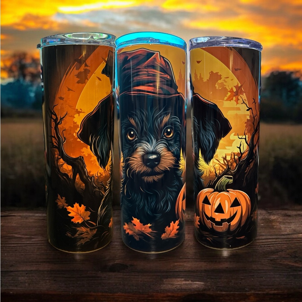 Spooky Puppy 20 oz Tumbler
